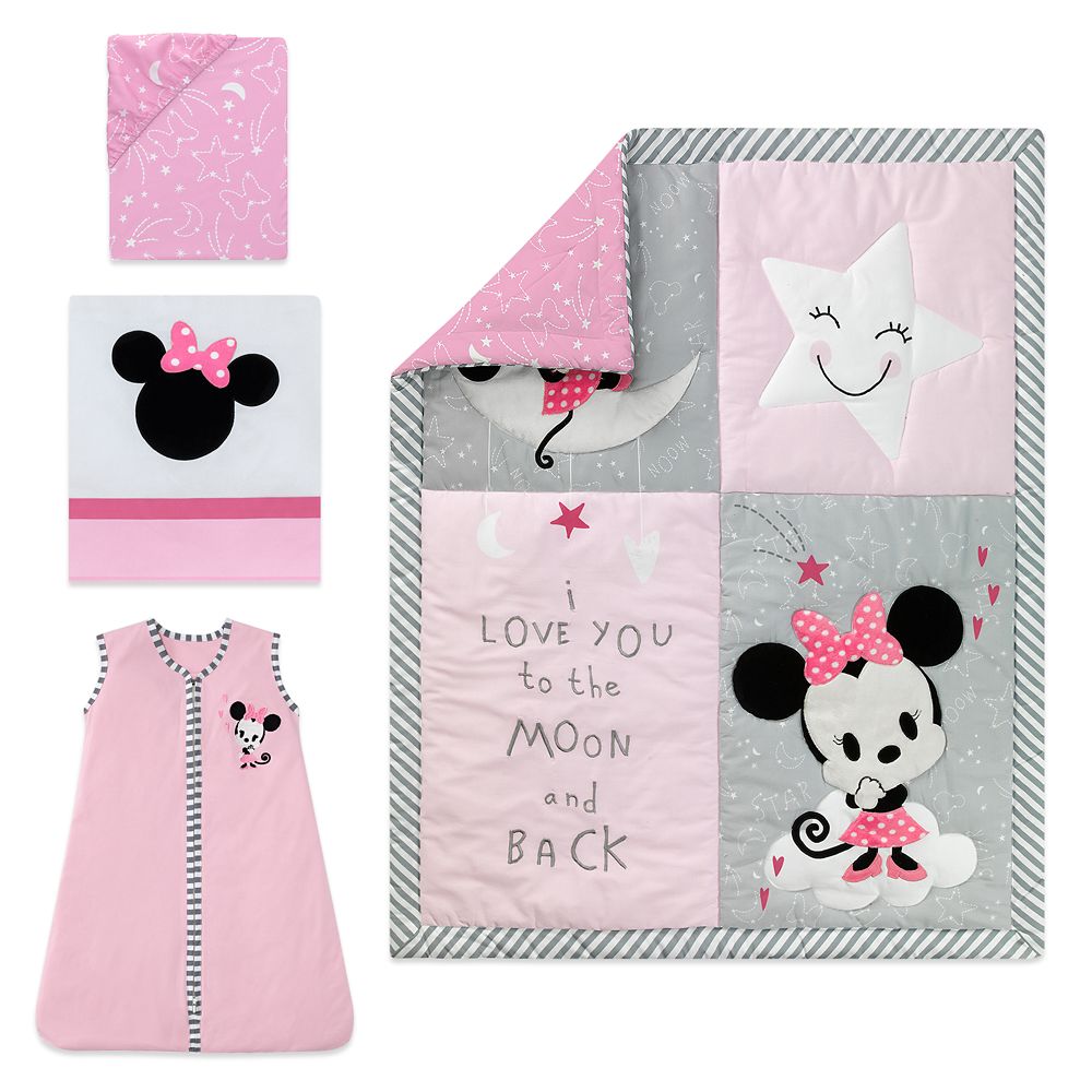 Minnie Mouse Crib Bedding Set By Lambs Ivy Shopdisney