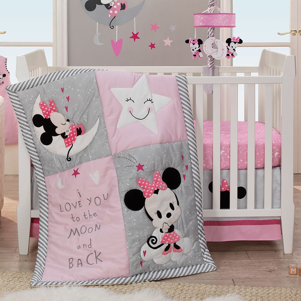 Minnie Mouse Crib Bedding Set By Lambs Ivy Shopdisney