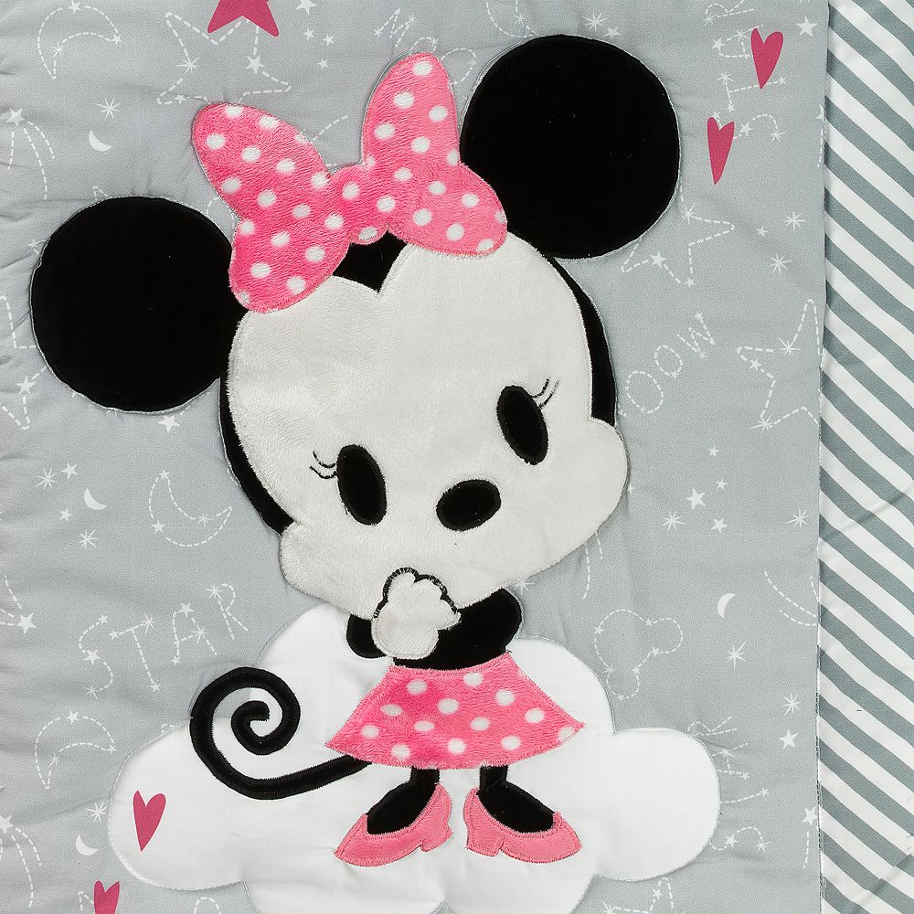 minnie mouse crib bumper pads