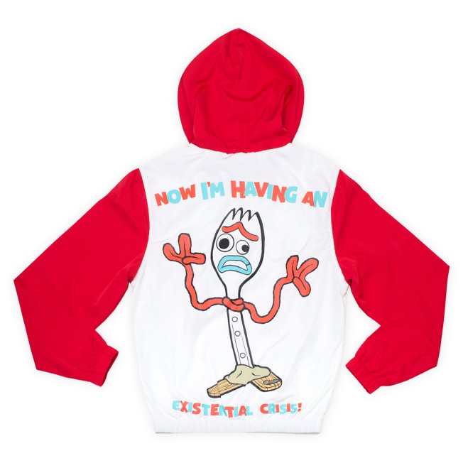 Forky Hooded Windbreaker for Adults by Cakeworthy – Toy Story 4
