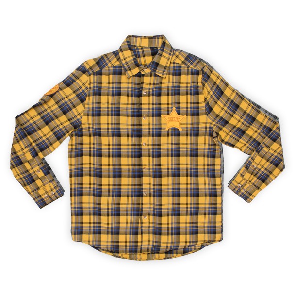 Woody Flannel Shirt for Adults by Cakeworthy – Toy Story 4