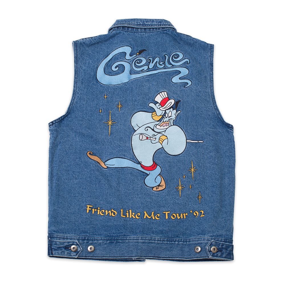 Genie Denim Vest for Adults by Cakeworthy - Aladdin