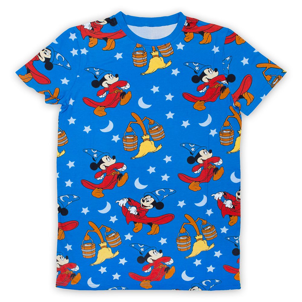 Sorcerer Mickey Mouse T-Shirt Adults by Cakeworthy – Fantasia