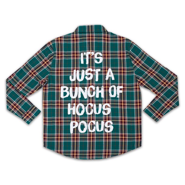 Hocus Pocus Flannel Shirt for Adults by Cakeworthy – Winifred