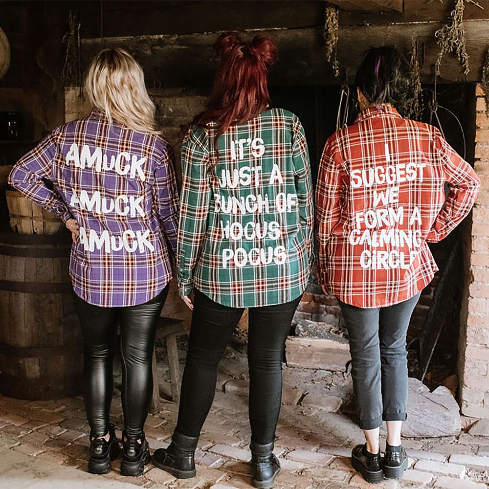 Hocus Pocus Flannel Shirt for Adults by Cakeworthy – Mary