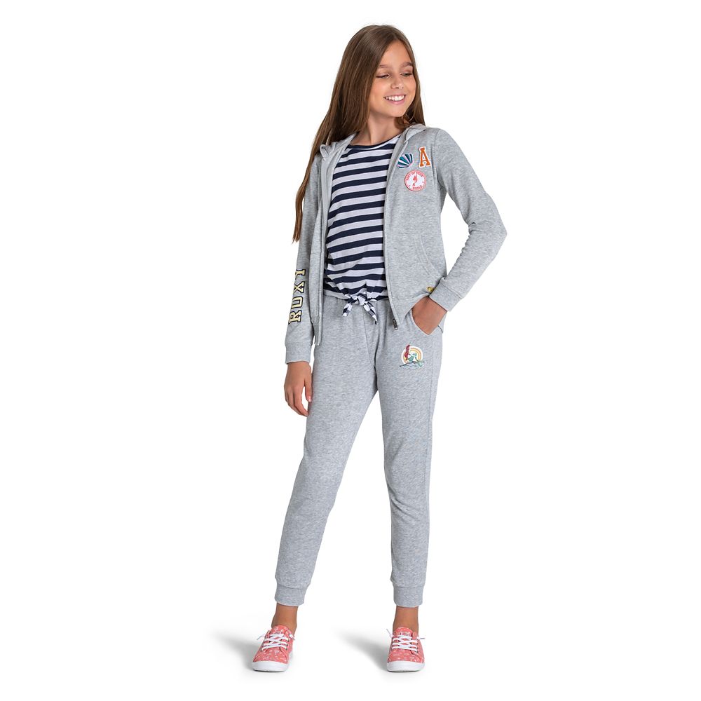The Little Mermaid Sweatpants for Girls by ROXY Girl – Gray
