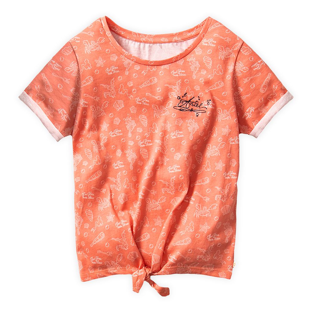 The Little Mermaid Knotted T-Shirt for Girls by ROXY Girl