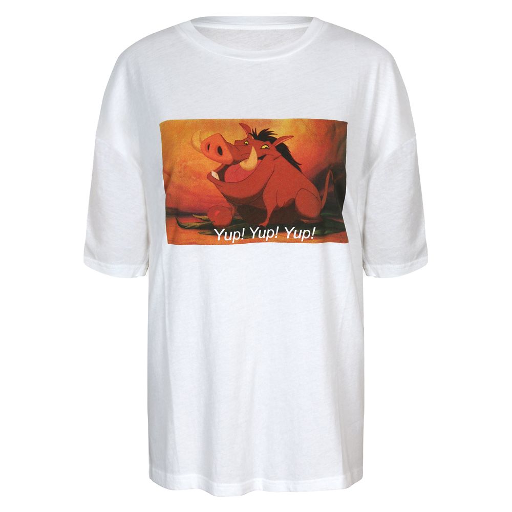 Pumbaa T-Shirt for Women by Minkpink – The Lion King