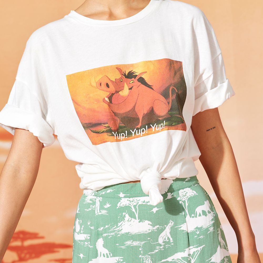 Pumbaa T-Shirt for Women by Minkpink – The Lion King