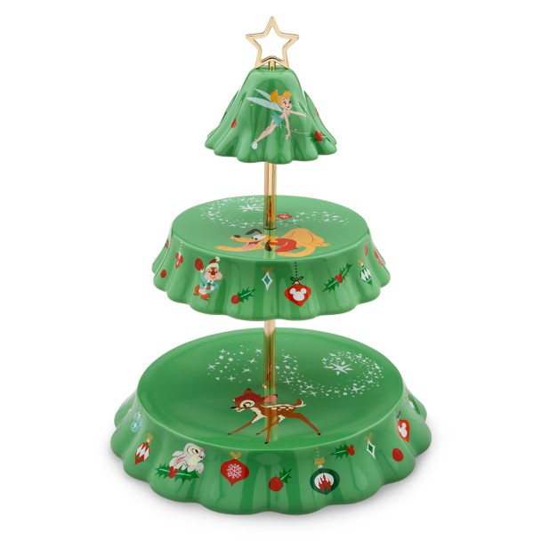 Mickey Mouse and Friends Holiday Tiered Tray