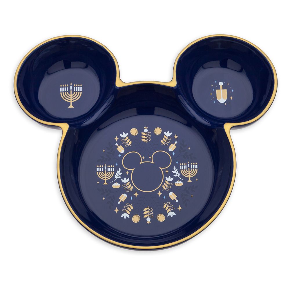 Mickey Mouse Hanukkah Serving Platter now available for purchase