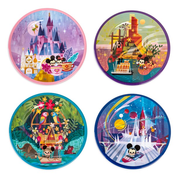 Disney Parks Melamine Plate Set by Joey Chou