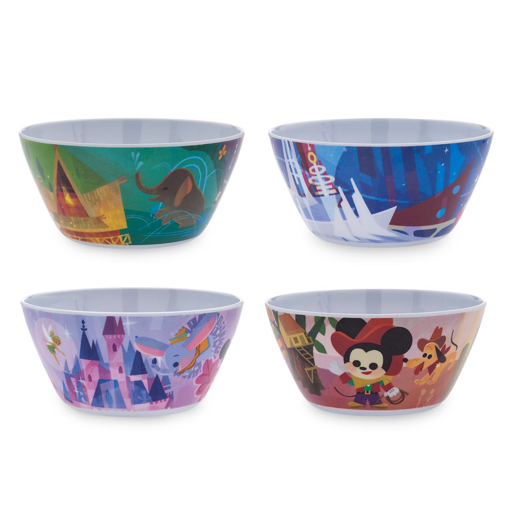 Disney Parks Melamine Bowl Set by Joey Chou