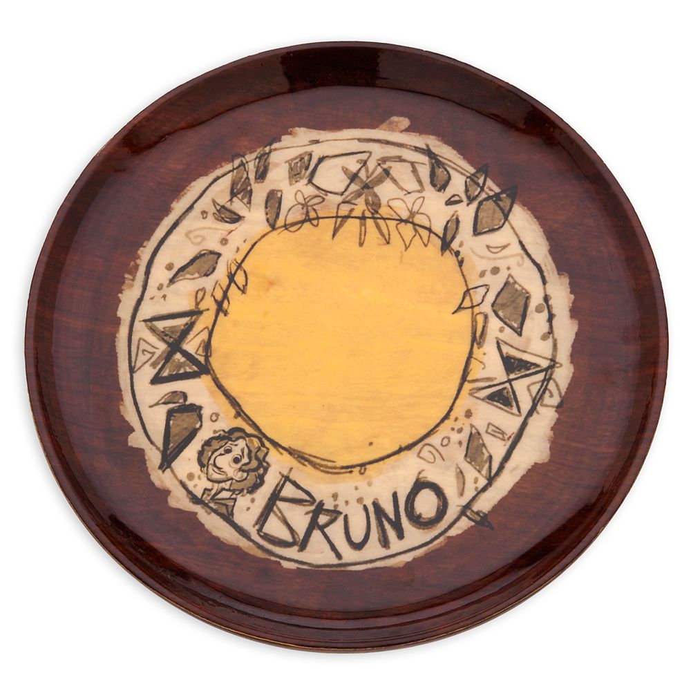 Bruno Wooden Plate Encanto shopDisney
