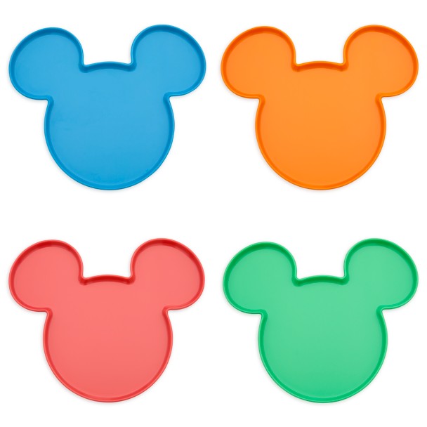 Mickey Mouse Icon Melamine Plate Set