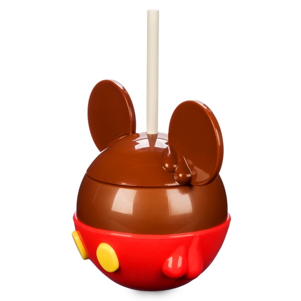Mickey Mouse Caramel Apple Tumbler with Straw
