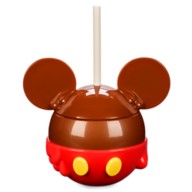 Mickey Mouse Caramel Apple Tumbler with Straw