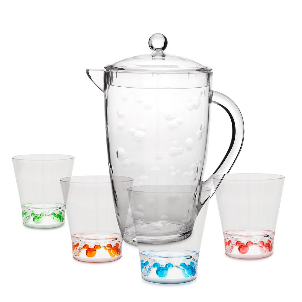 Mickey Mouse Pitcher and Glasses Set | Disney Store