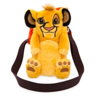 Simba Water Bottle with Plush Crossbody Carrier – The Lion King 30th Anniversary