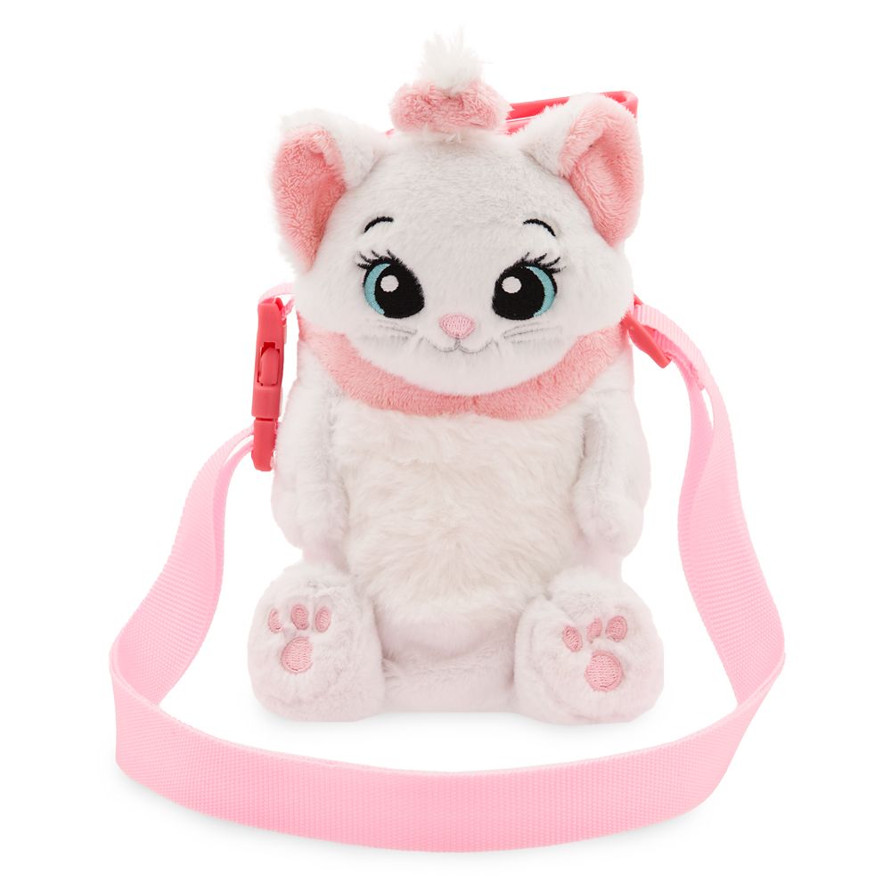Marie Water Bottle with Plush Crossbody Carrier – The Aristocats