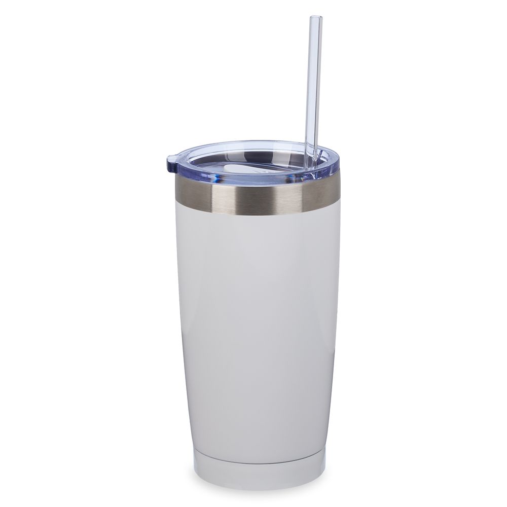 Fantasyland Castle Stainless Steel Tumbler with Straw