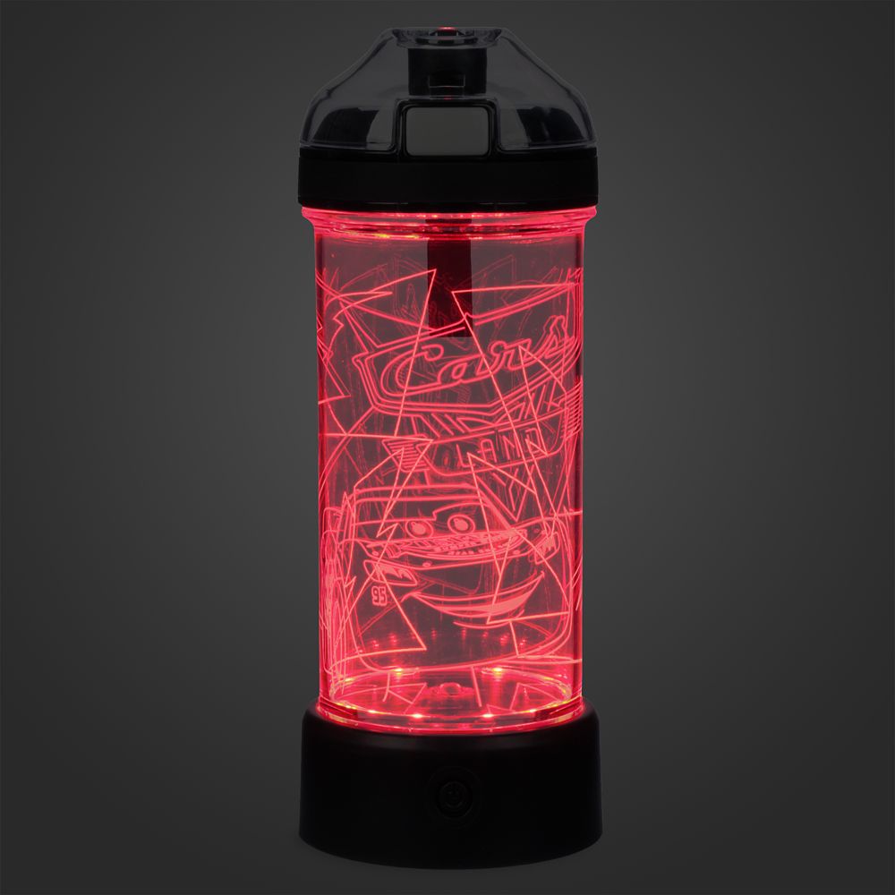 Cars Land Neon Lights Light-Up Tumbler