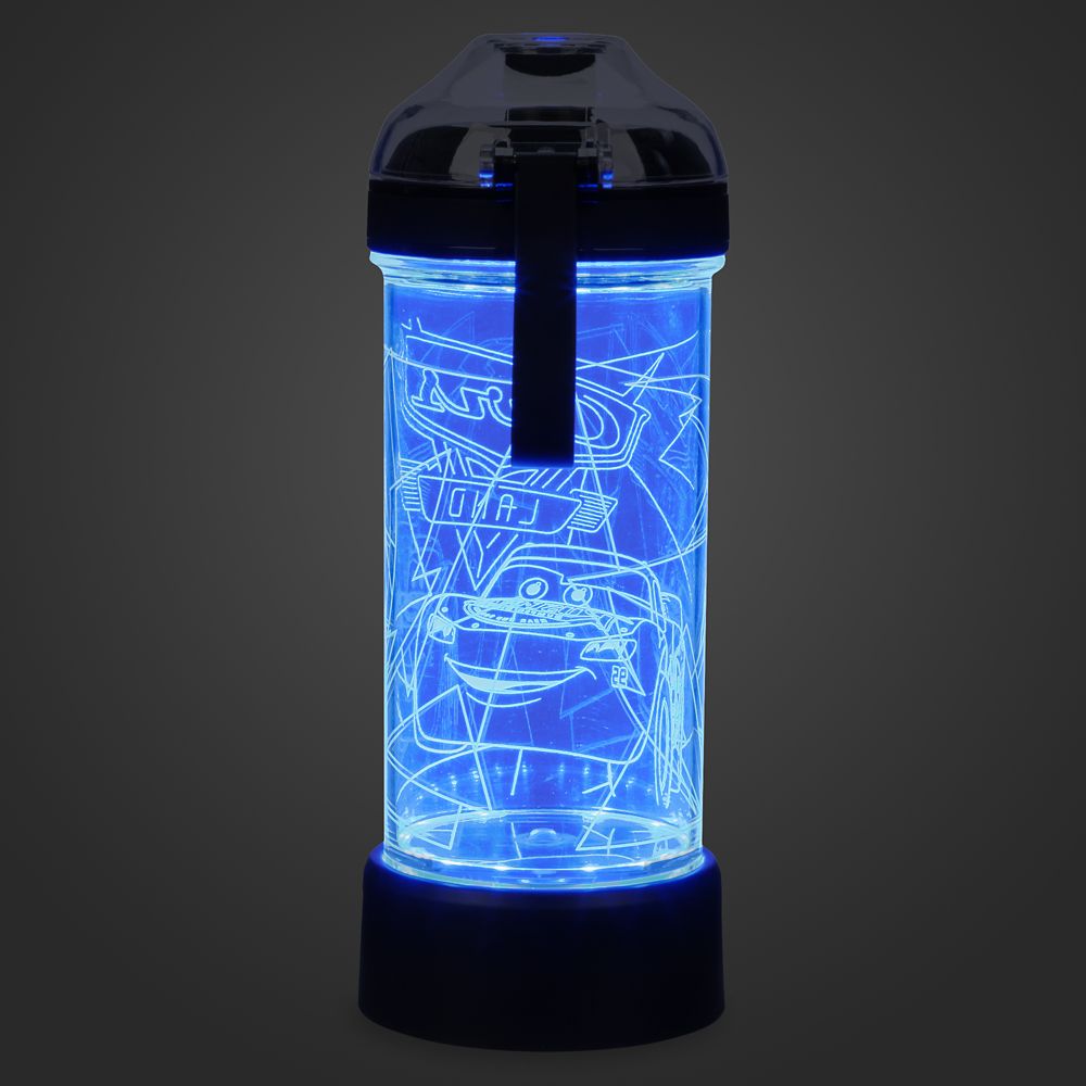 Cars Land Neon Lights Light-Up Tumbler