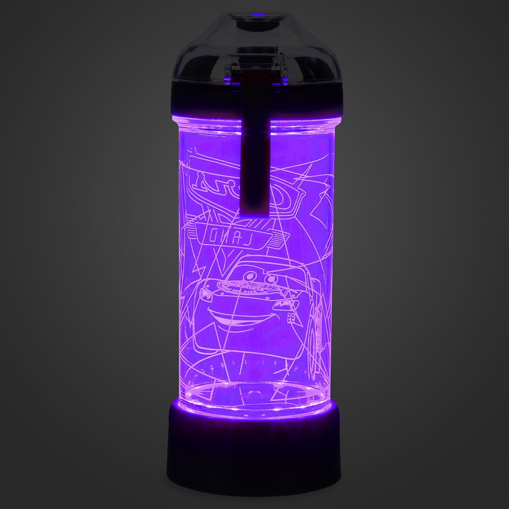 Cars Land Neon Lights Light-Up Tumbler