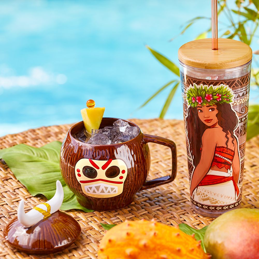 Moana Travel Tumbler with Straw