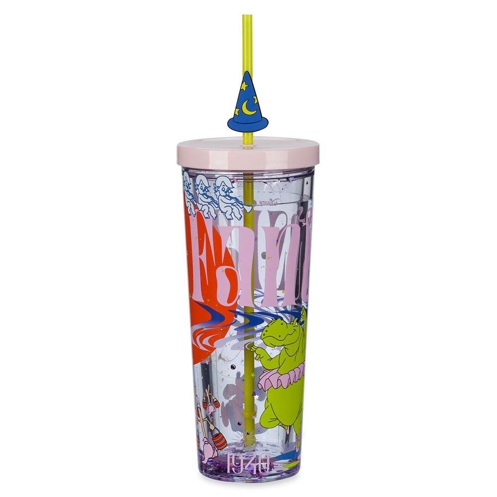 Fantasia Tumbler With Straw