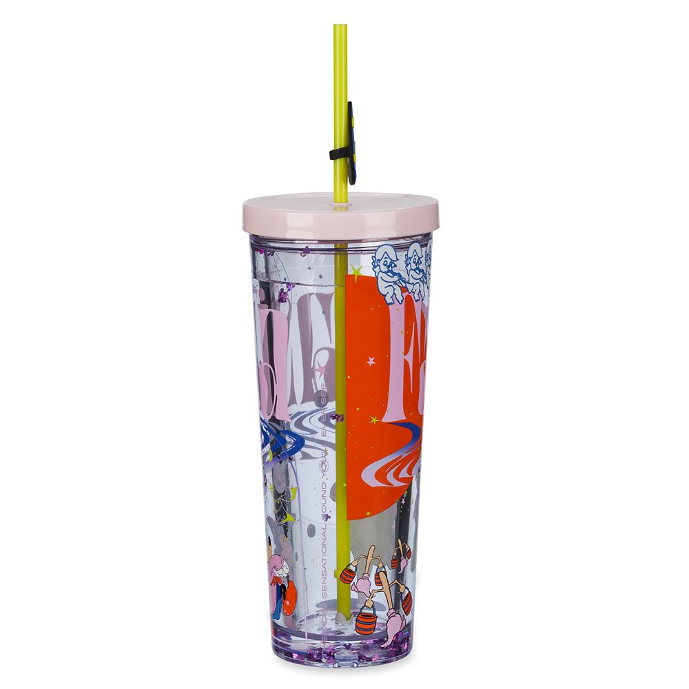 Fantasia Tumbler With Straw