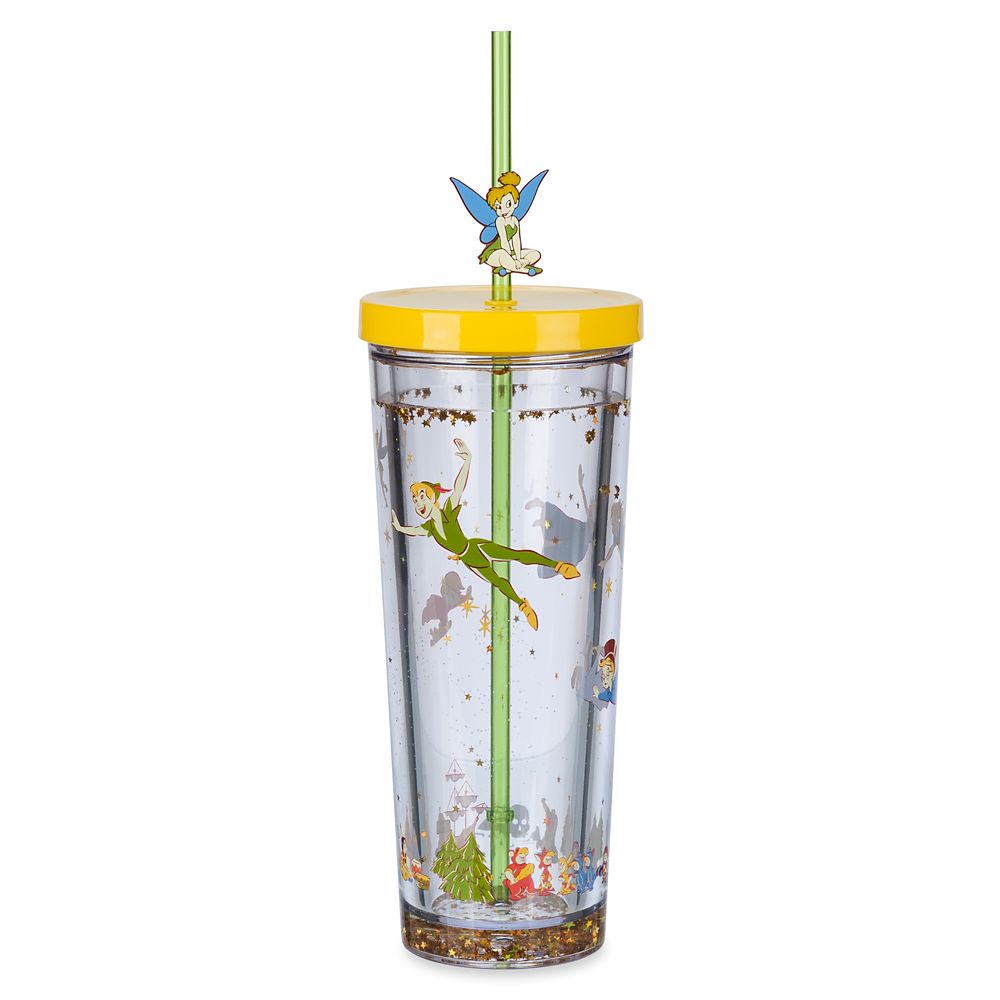 Peter Pan Tumbler With Straw