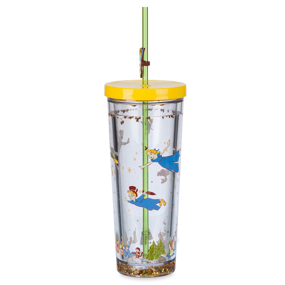 Peter Pan Tumbler With Straw