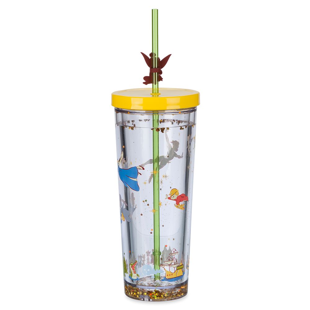 Peter Pan Tumbler With Straw