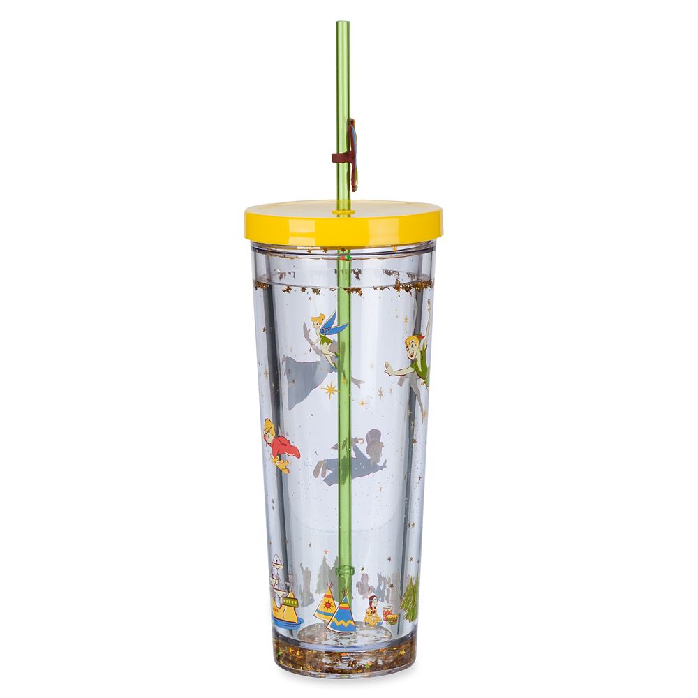 Peter Pan Tumbler With Straw