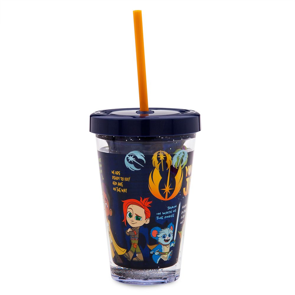 Star Wars Young Jedi Adventures Tumbler with Straw for Kids