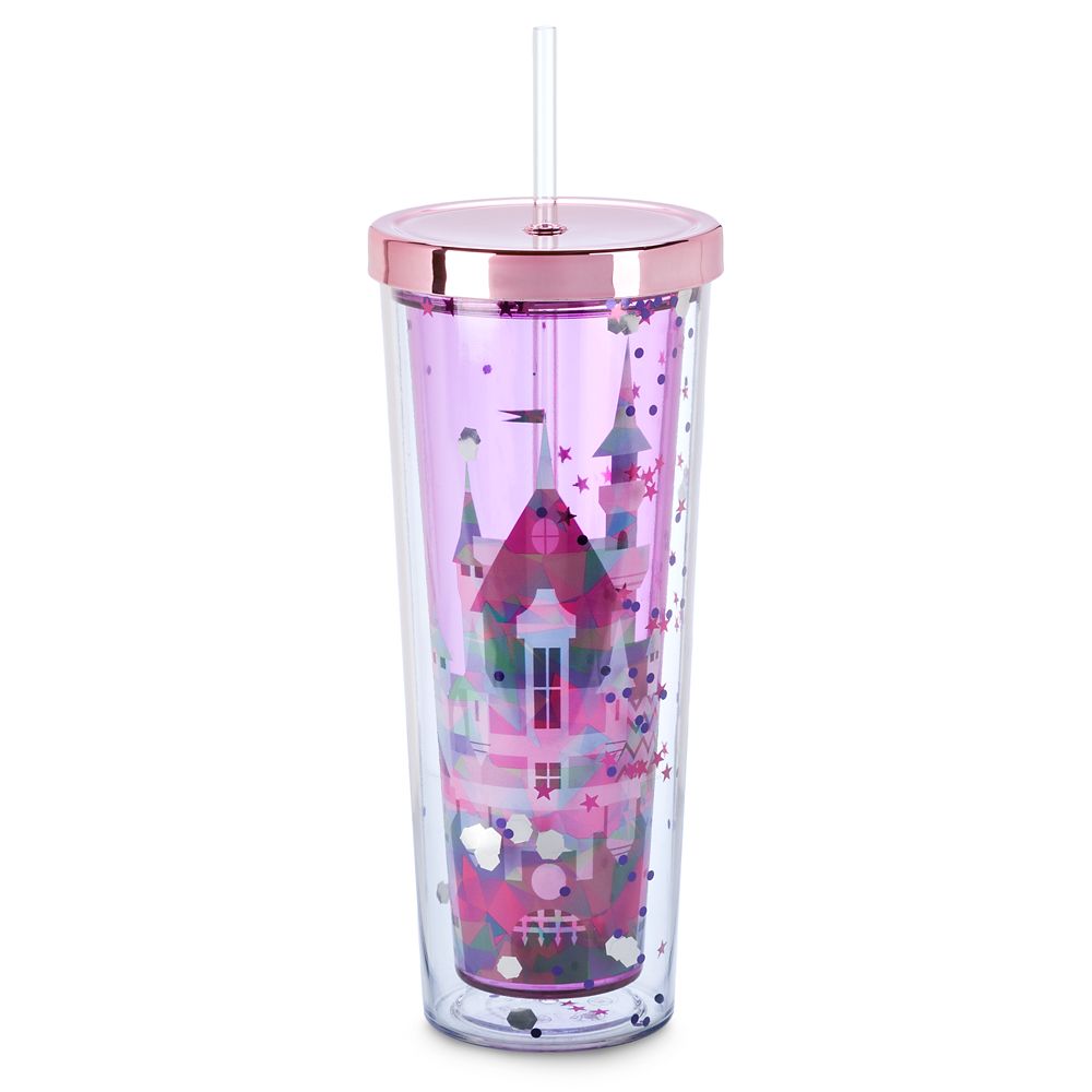 Fantasyland Castle Tumbler with Straw now available for purchase