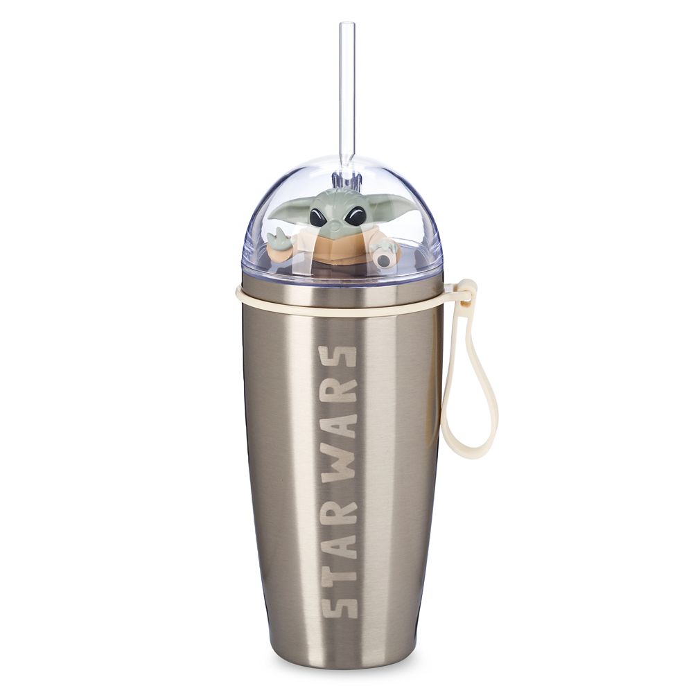 Grogu Stainless Steel Tumbler with Straw  Star Wars: The Mandalorian Official shopDisney