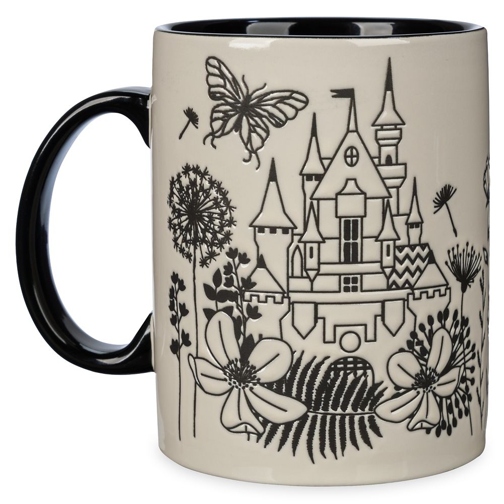 Fantasyland Castle Floral Mug now out