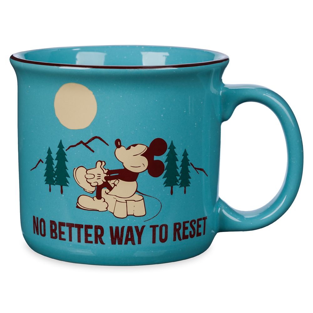Mickey Mouse ''No Better Way to Reset'' Mug