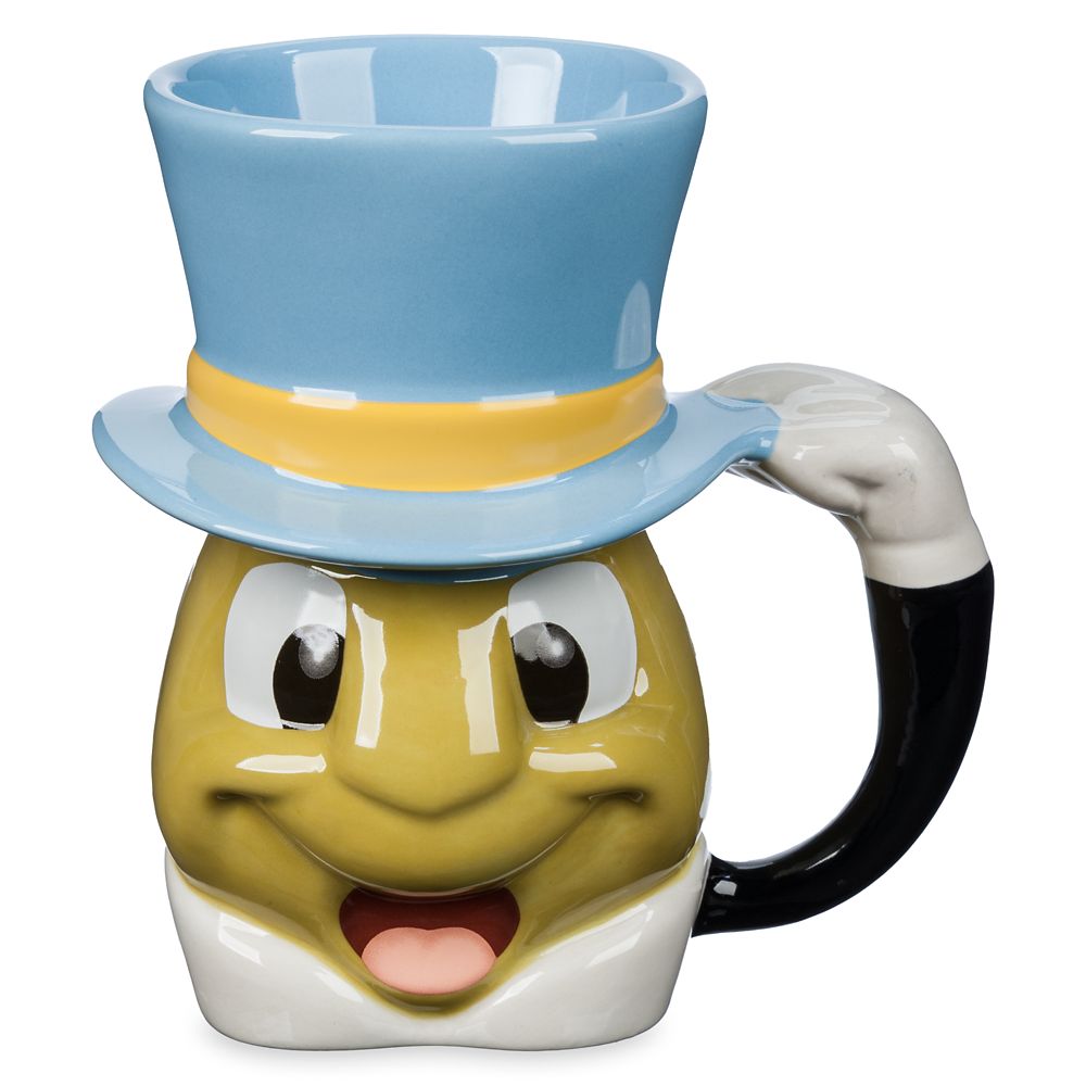 Jiminy Cricket Sculpted Mug  Pinocchio Official shopDisney