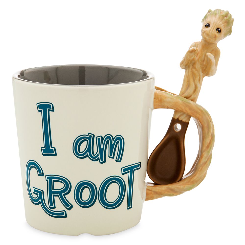 Groot ”I Am Groot” Mug with Spoon – Guardians of the Galaxy is here now