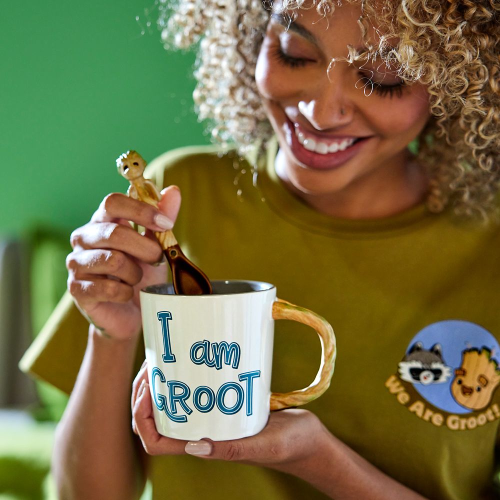 Groot ''I Am Groot'' Mug with Spoon Guardians of the Galaxy shopDisney