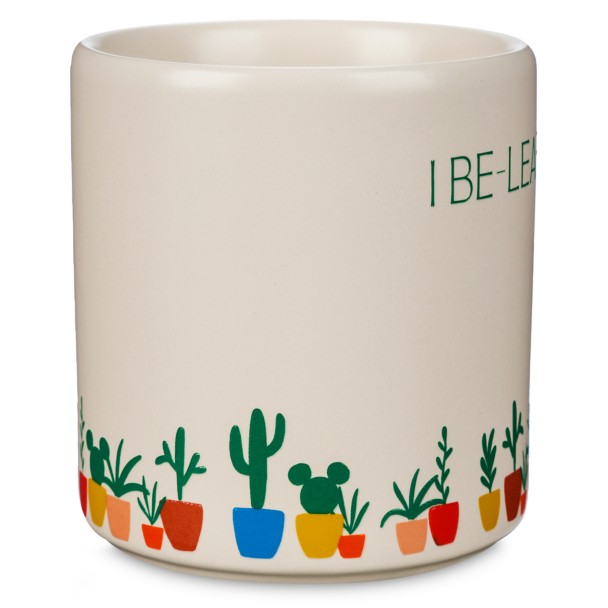 Mickey Mouse Icon ''I Be-Leaf In You'' Mug