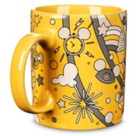 Mickey & Friends Glass Top Mug Warmer with 16 Ounce Mug
