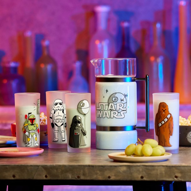 Star Wars Artist Series Glass Pitcher by Will Gay