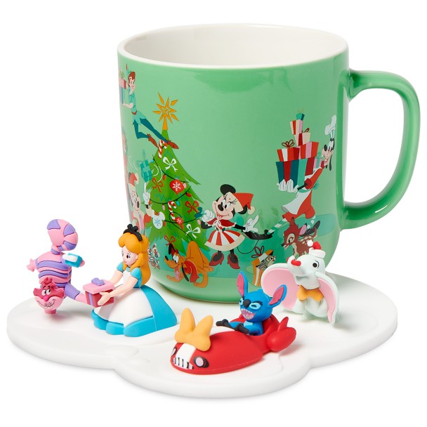 Disney Classics Christmas Mug and Coaster Set