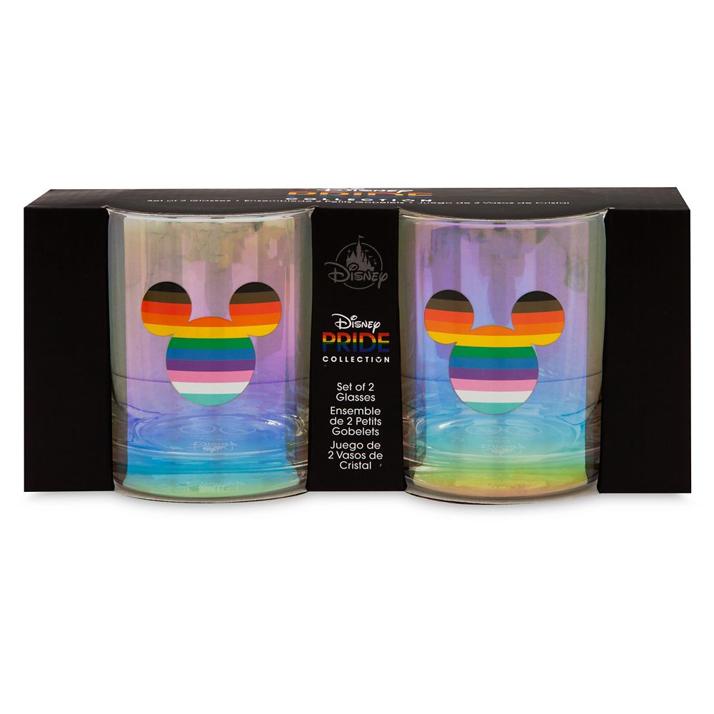 Mickey Mouse Glass Set &ndash; Disney Pride Collection