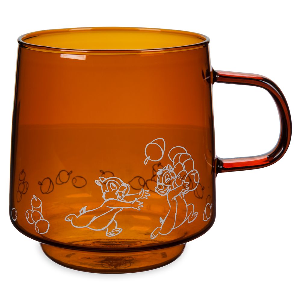 Chip n Dale Glass Mug Official shopDisney