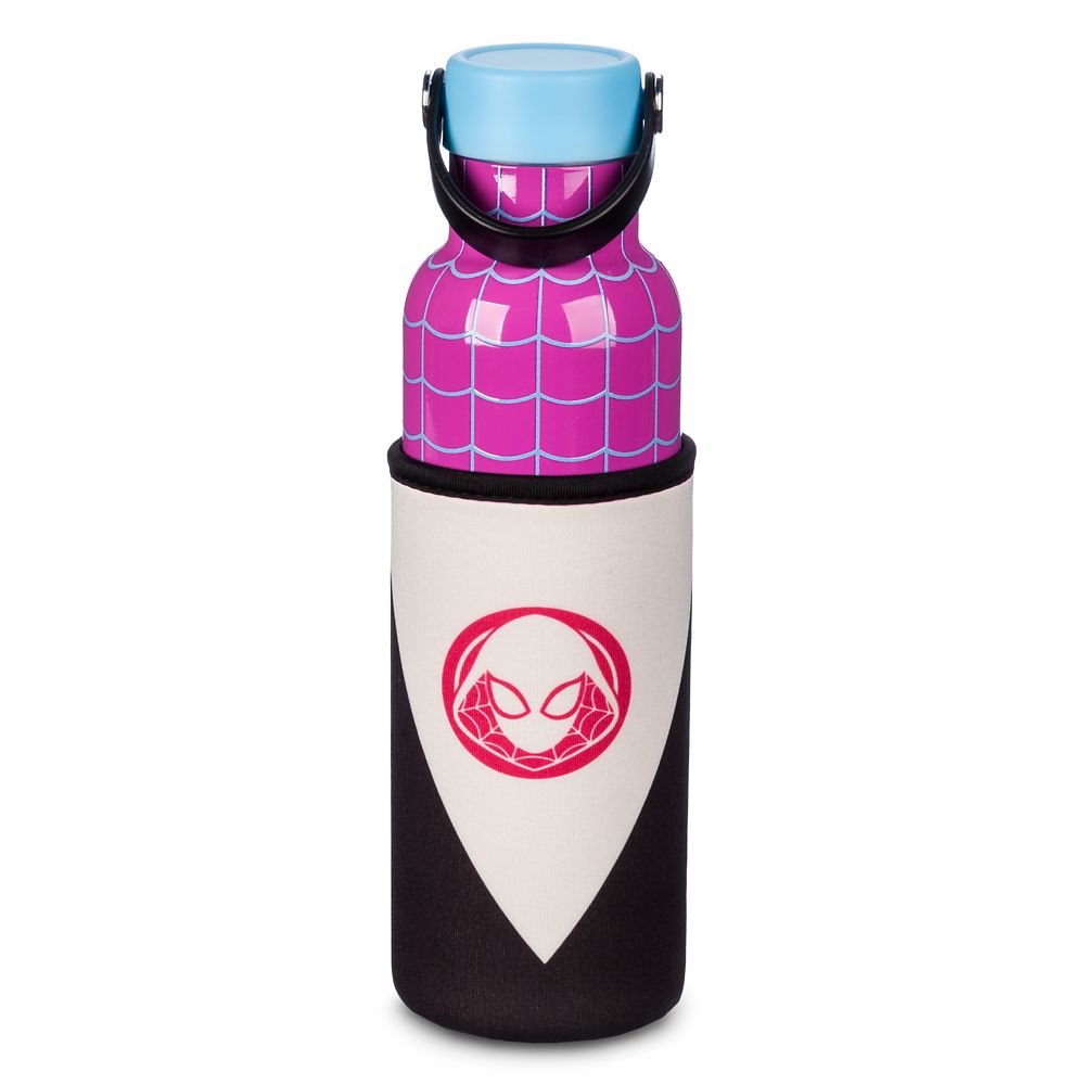 Ghost-Spider Stainless Steel Water Bottle with Sleeve – Buy Now
